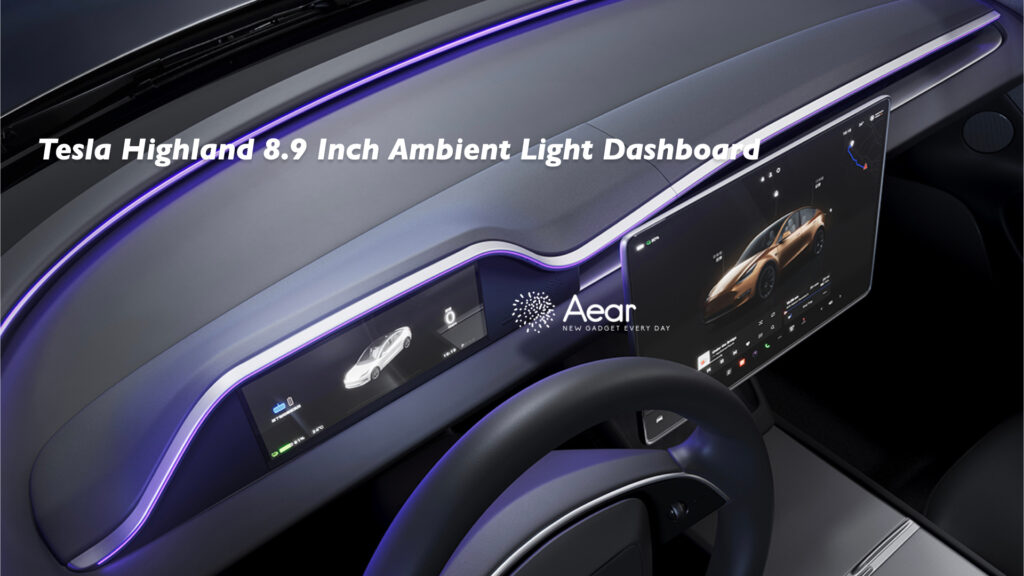 8.9-inch Ambient Light Dashboard