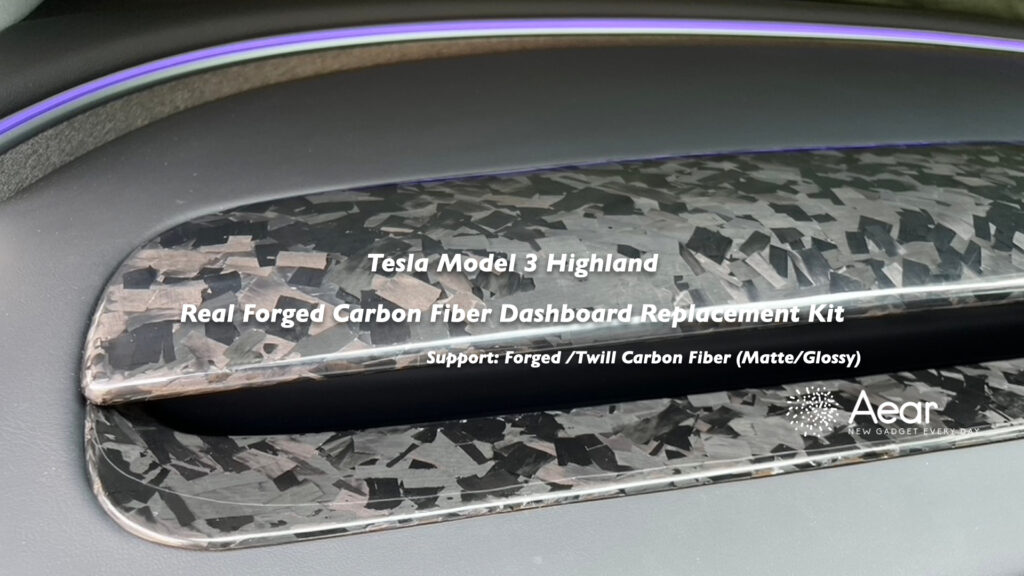 Forged Carbon Dash Kit
