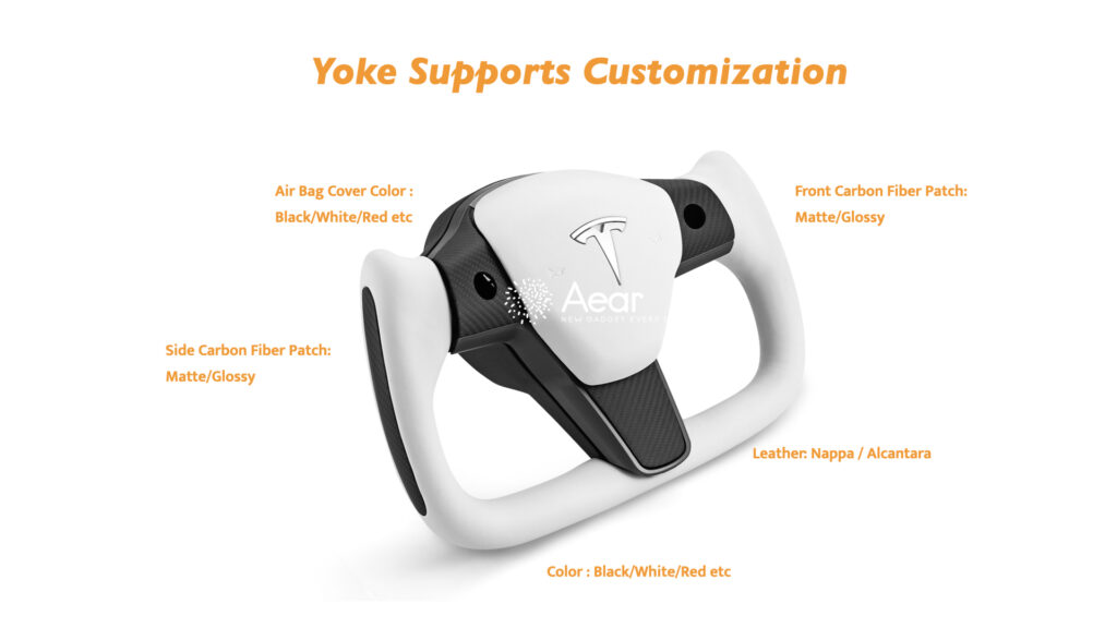 Yoke Steering Wheel