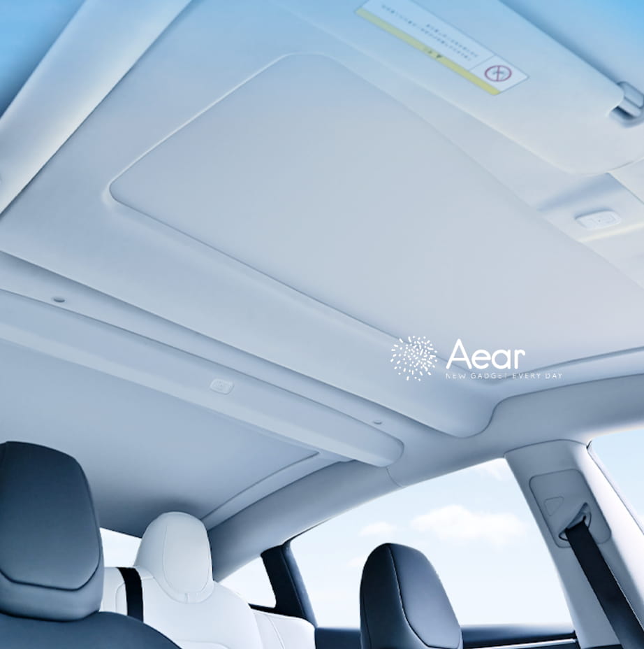 Tesla windshield sun shade